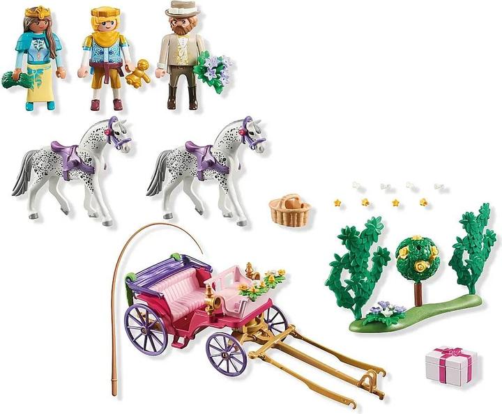 Actual product image Playmobil Carriage ride with princess and prince (71846)