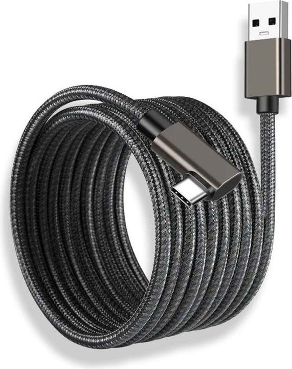 Hermex Cable for VR goggles 5m data cable for Oculus Quest 1 + 2 VR headset