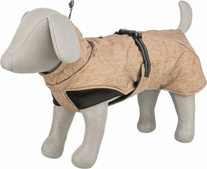 Image du produit Trixie Riom winter coat, XXL: 80 cm, sand (XXL, Manteau pour chien)