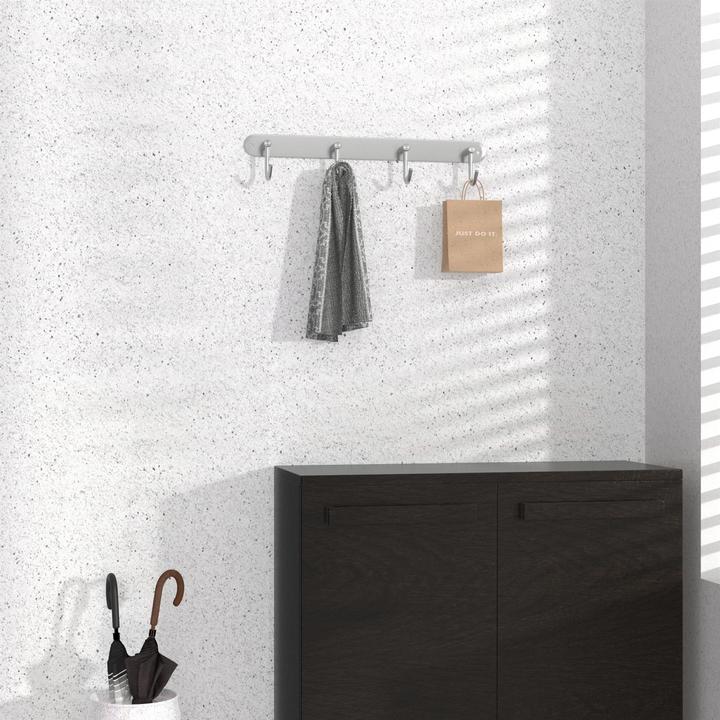 Produktbild Intirilife Garderobenleiste mit 4 Haken