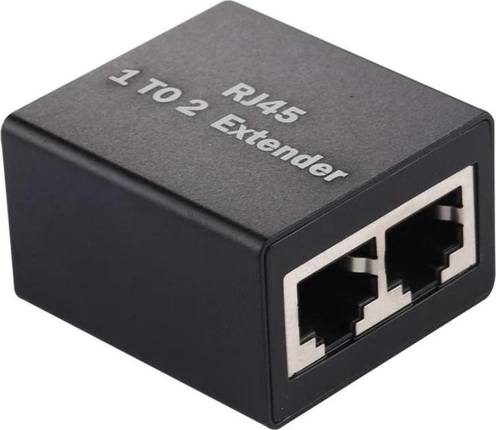 PowerGuard 1-to-2 RJ45 Extender Ethernet Netzwerk Splitter Kupplung (Accoppiamento di rete)