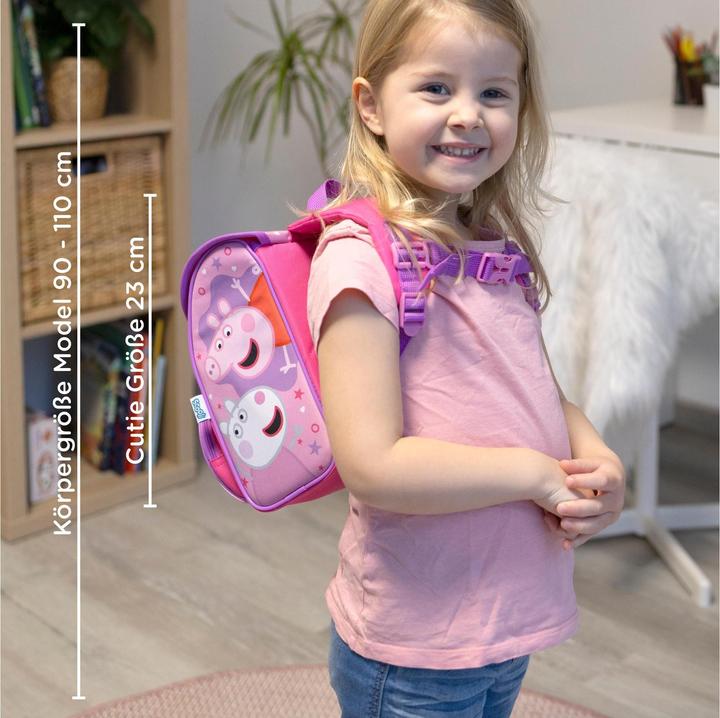 Produktbild Scooli Kindergartenrucksack Cutie Peppa Pig 6.5 l, Produkttyp