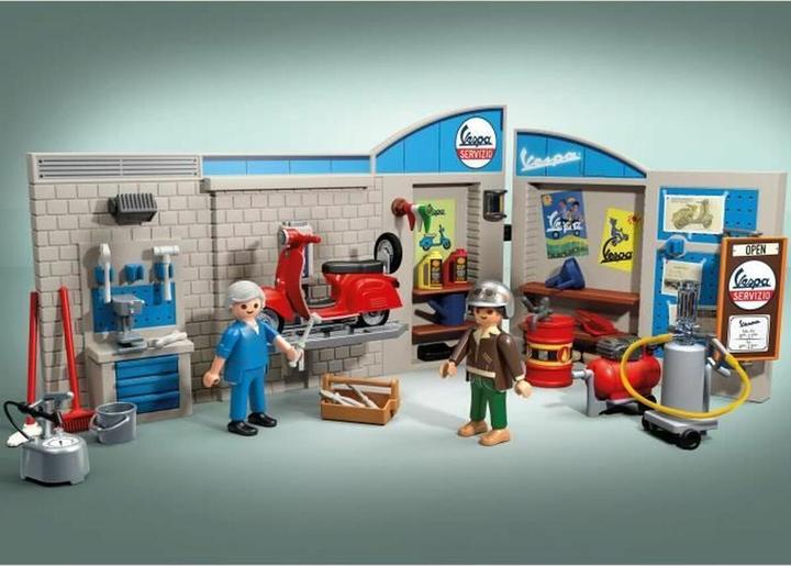 Produktbild Playmobil 60er Vespa Werkstatt (71620, Playmobil City Life)