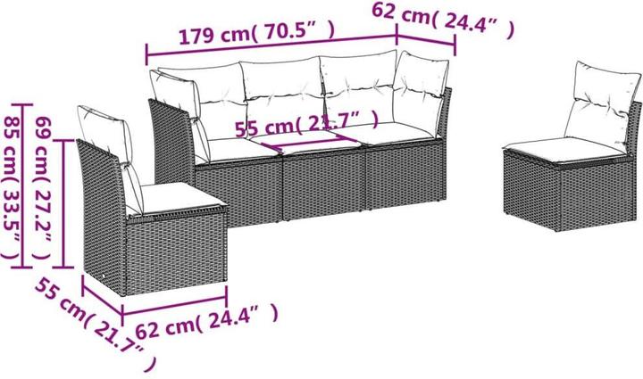 Produktbild vidaXL Jaziel