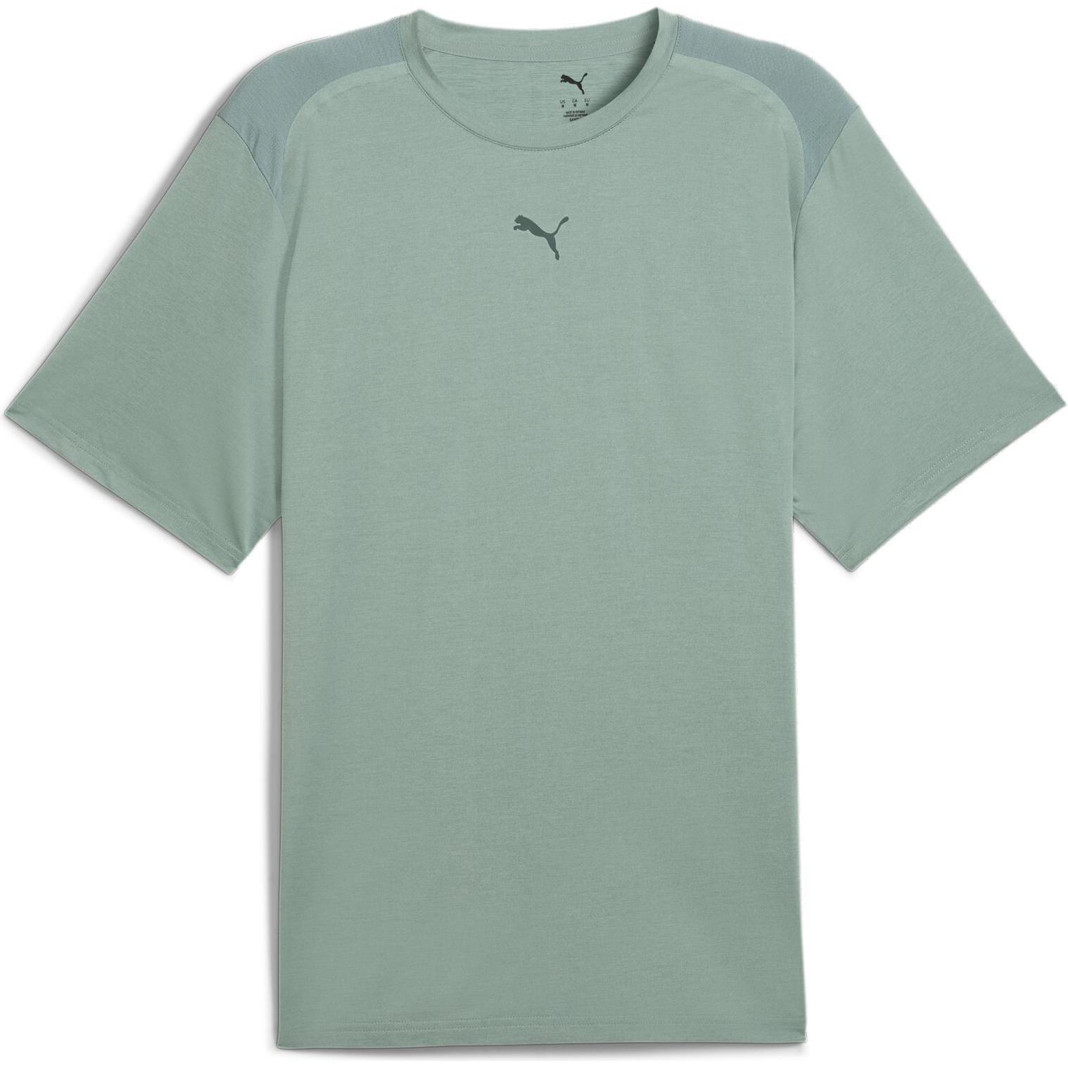 Puma, Herren, Sportshirt, M Cloudspun Thermoadapt Tee (L), Grün, L