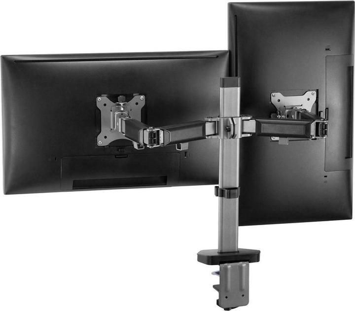 Produktbild Ergo Office Gelenkhalterung für zwei Deluxe-Monitore, 17"-32", max. 9kg, ER-449< (Tisch, 32")