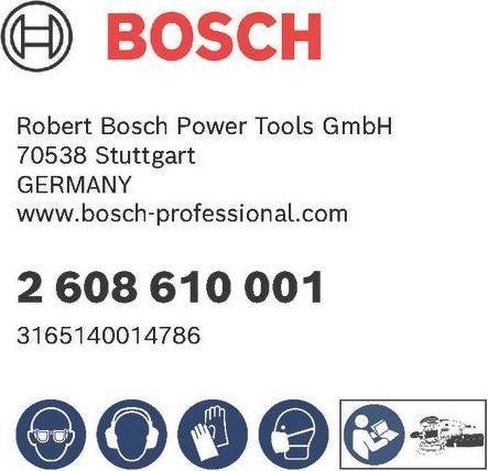 Actual product image Bosch Professional Zubehör Lamb wool hood for orbital sander 2608610001