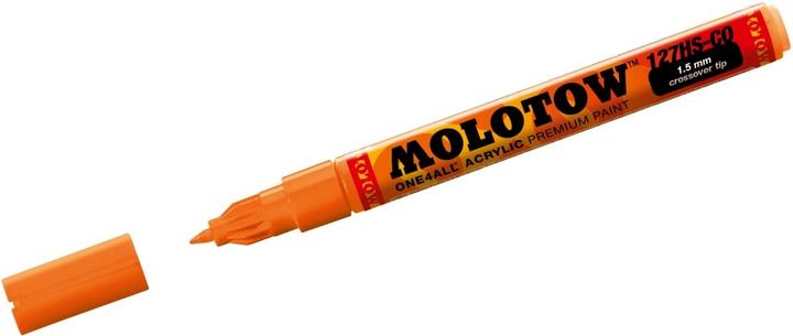 Image du produit Molotow MARQUEUR ACRYLIQUE 1.5mm NEONORANG (orange fluo fluorecent, 1.50 mm, 1 x)