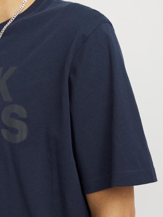 Actual product image Jack & Jones Logo round neck T-shirt T-shirt (L)