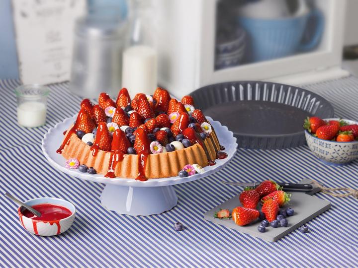Produktbild Kaiser Obstbodenform Obstkuchenform Tortenbodenform 28cm LaFormePlus beschichtet (28 cm)