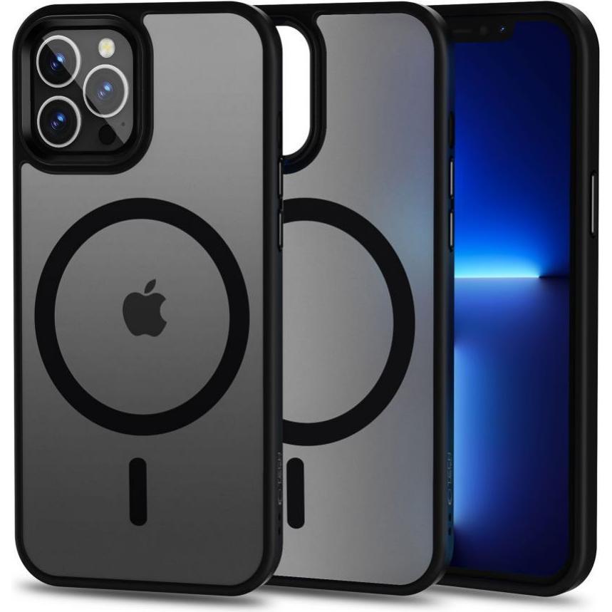Tech-Protect Magmat Case (Apple iPhone 12), Smartphone Hülle, Schwarz