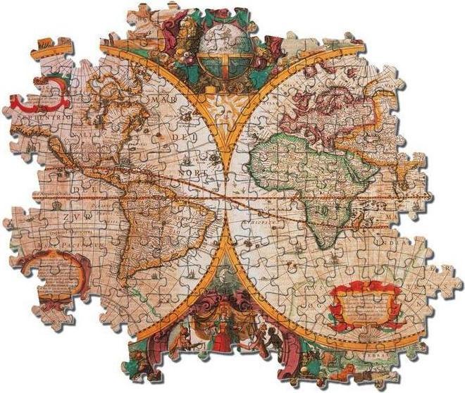 Actual product image Clementoni Puzzle Old Map g (1000 pieces)