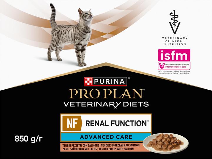 Actual product image Friskies NF Renal Function Feline Salmon - Wet Food for Cats - 10x85g (Adult, 1 pcs., 850 g)