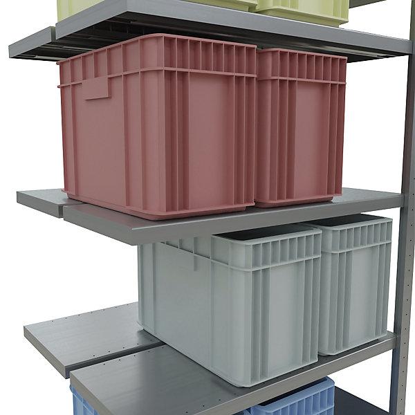 Actual product image eurokraft pro Boltless shelving, double row