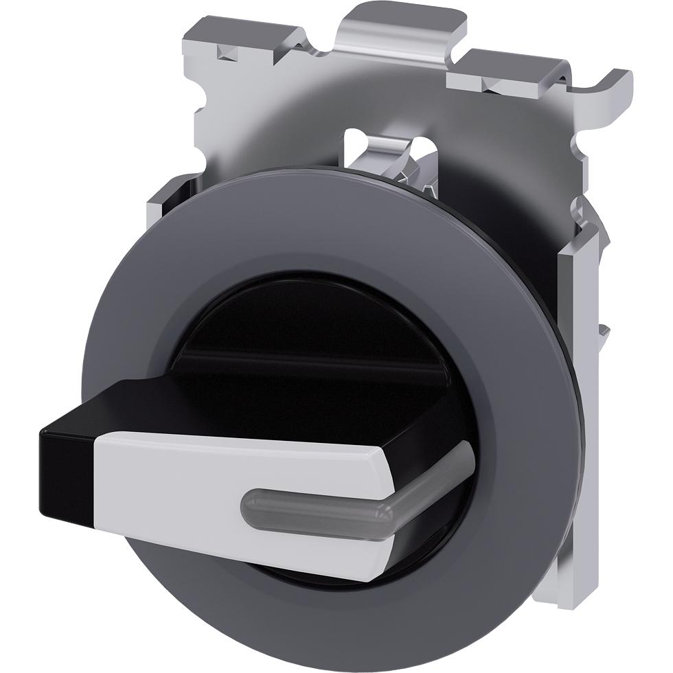 Siemens Interruttore a levetta SIEM, Pulsante + Interruttore, Bianco