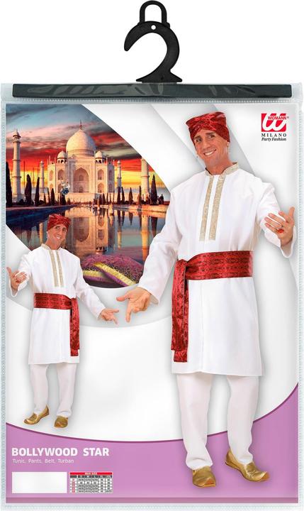 Actual product image Widmann Bollywood Star Indian Costume (S)