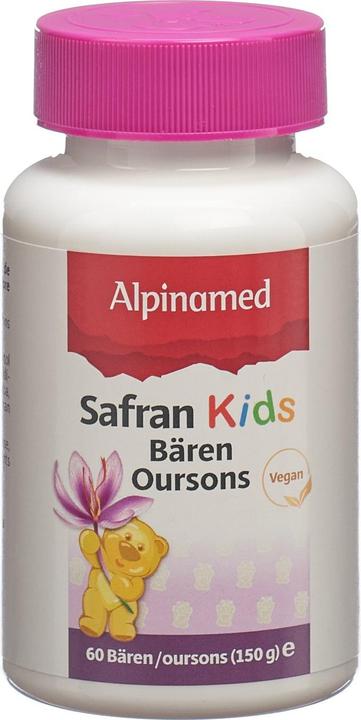 Produktbild Alpinamed Safran Kids Bären (60 Stück, Tabletten, 228 g)