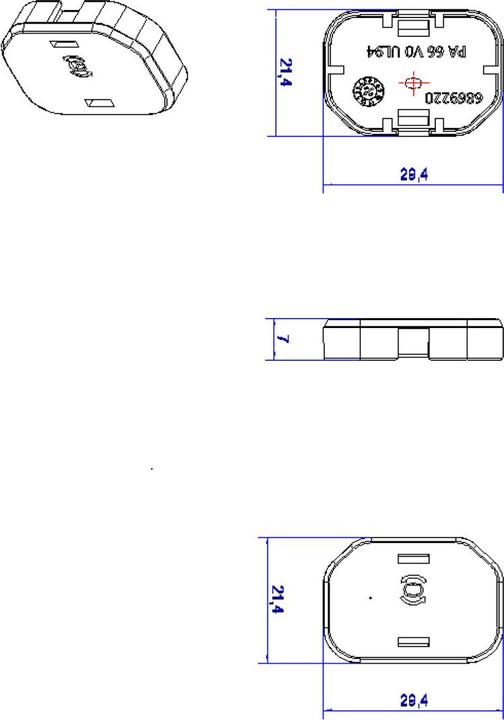 Immagine prodotto Bachmann Coperchi per prese IEC C13