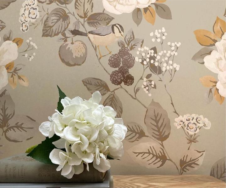 Actual product image Belgravia Bramble Floral Wallpaper