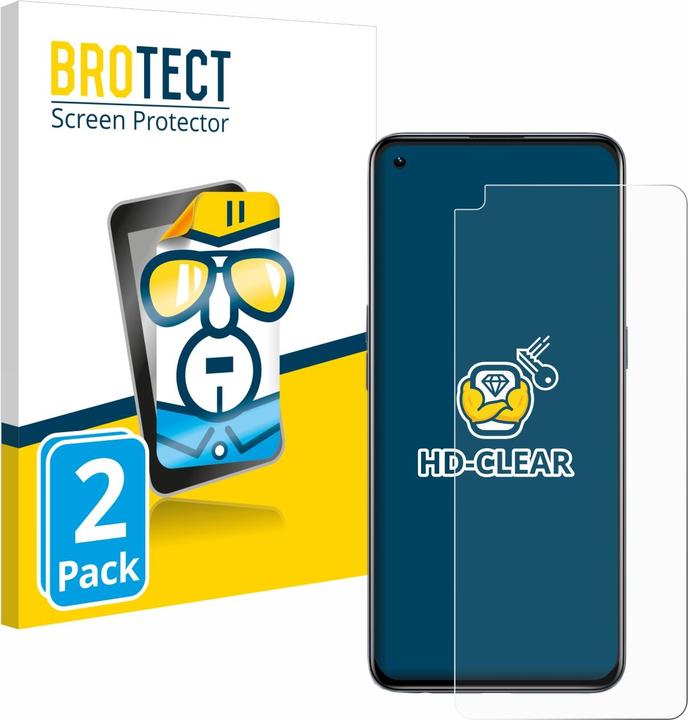 Actual product image BROTECT Screen Protector Clear (2 Piece, Realme GT Master Edition)