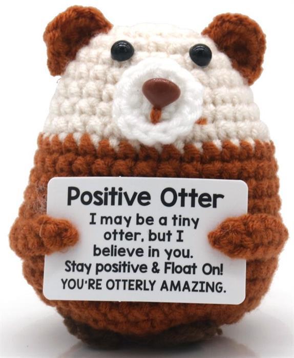 Image du produit Gestrickter Positiver Otter 8 cm