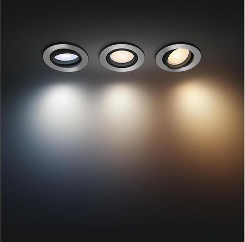 Produktbild Philips Hue White Ambiance Milliskin (1050 lm, GU10)