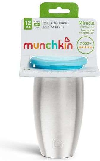 Immagine prodotto Munchkin Bottiglia Miracle in acciaio inox (296 ml)