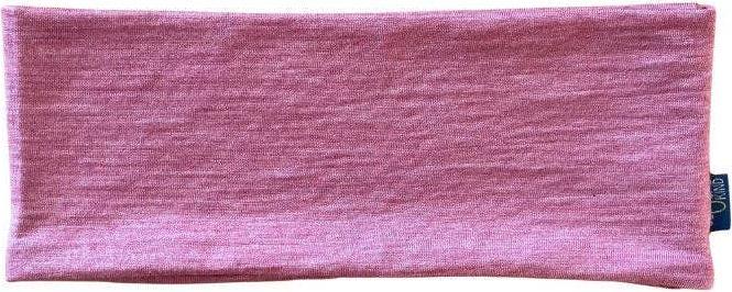 Glückskind Kinder-Stirnband rosé, Merinowolle & Seide (bio/GOTS): S