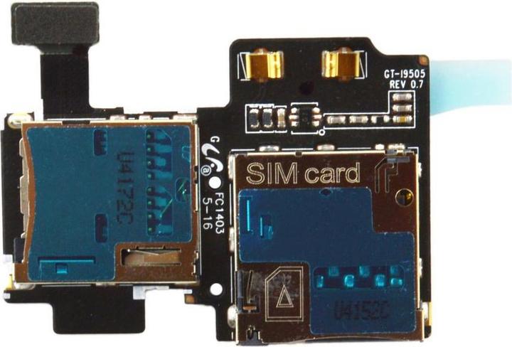 Actual product image CoreParts Samsung Galaxy S4 GT-I9505 SIM (SIM holder, Galaxy S4 GT-I9505)