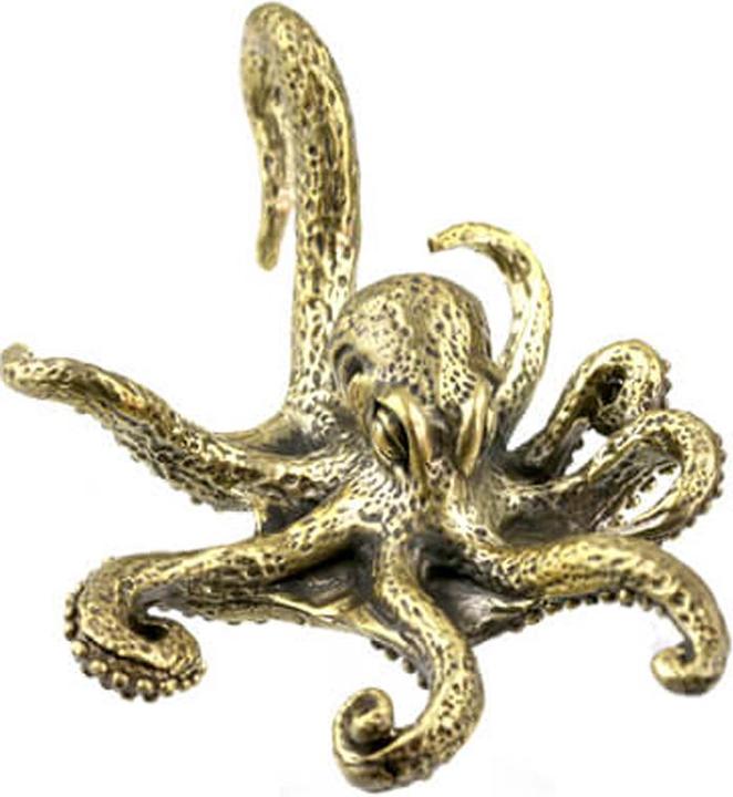 Produktbild Star Piercing Ohrgewicht vergoldet Tintenfisch (Messing)