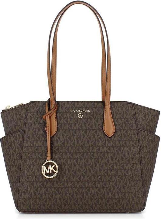 Michael Kors Sac à Main Marilyn - Brun Foncé en Brun Clair