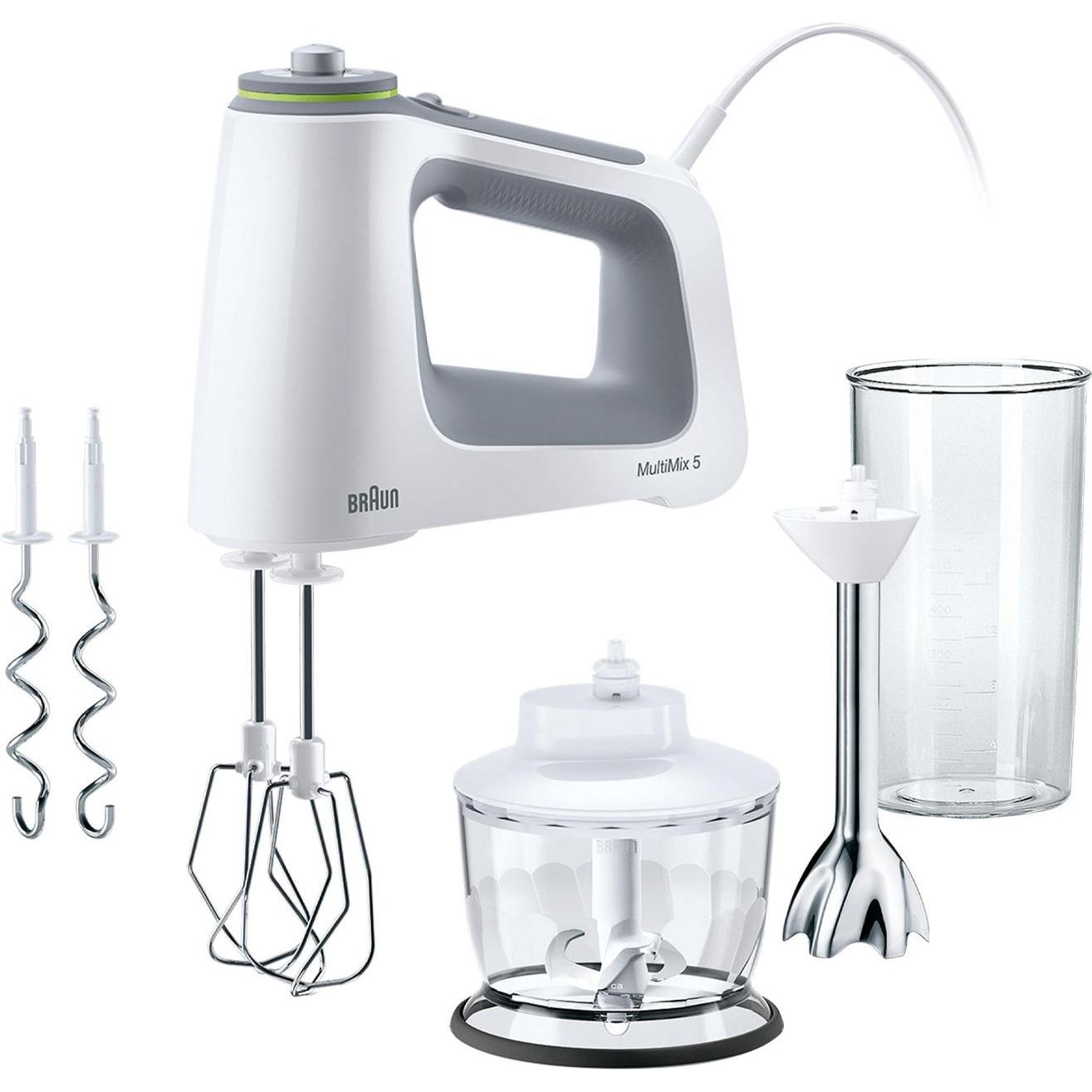 Braun MultiMix 5 HM5137, Handmixer, Weiss