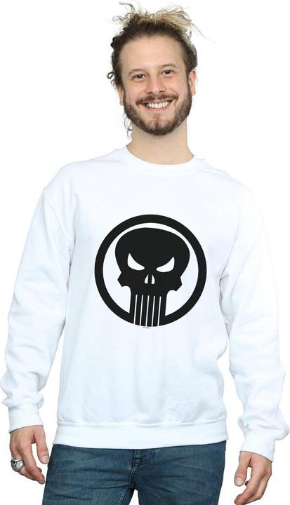 Actual product image Mens The Punisher Skull Circle Sweatshirt (3XL)