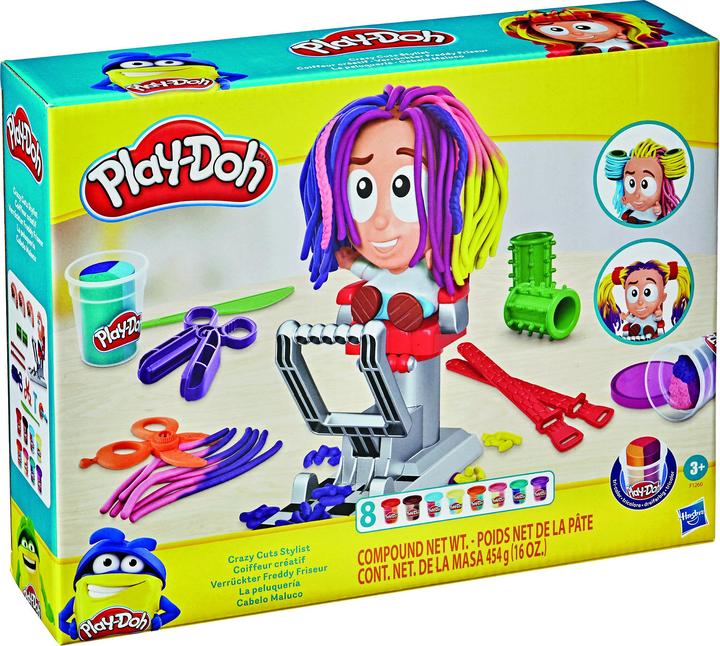 Actual product image Play-Doh Crazy Freddy Hairdresser