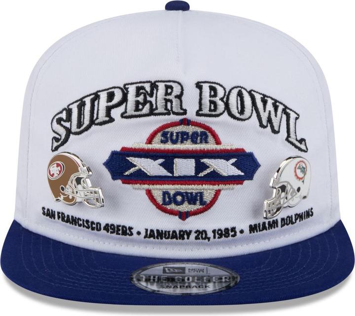 Produktbild New Era Golfer Cap - Super Bowl Xix Pin 49Ers Dolphins (One Size)