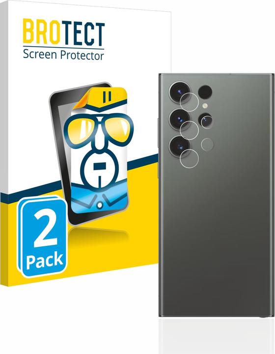 Actual product image BROTECT Screen Protector Clear (2 Piece, Samsung Galaxy S23 Ultra)