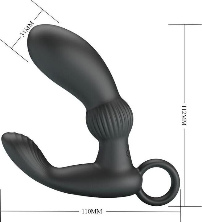 Image du produit Pretty Love Cayla Vibromasseur Anal Noir