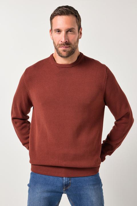 Immagine prodotto JP1880 Pullover in cotone con scollo a girocollo, fino alla tg. 8XL (XXL)