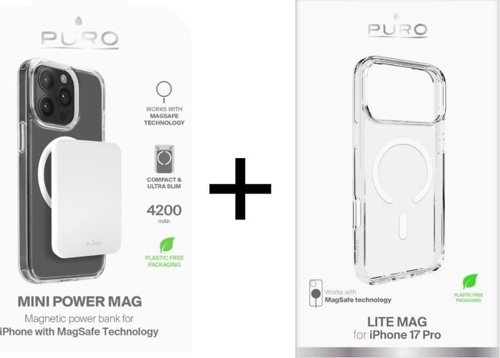 Produktbild Puro Apple iPhone 17 Pro Magsafe Kit Duo Pack (Apple iPhone 17 Pro)