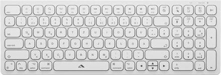 Alogic AlogicEchelon Compact USB-C B Keyboard + Mouse for Mac (White) (DE, Wireless)