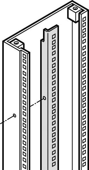 Actual product image Schroff Laboratory rack (24 RU, 19 inch rack)