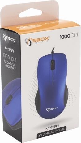 Image du produit Sbox M-958BL bleu (Filaire)