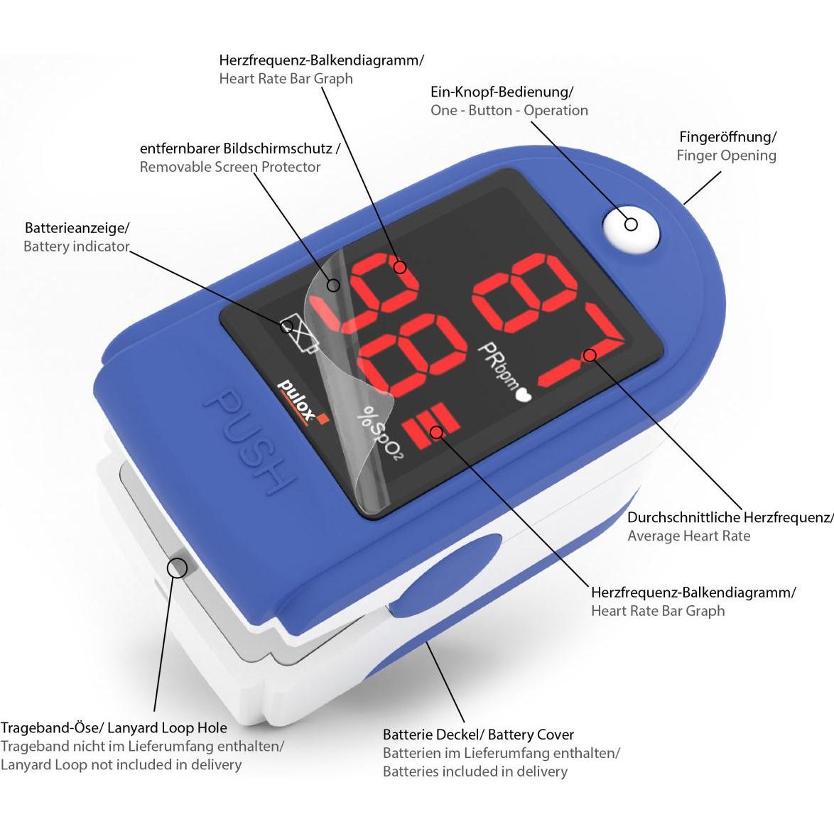 Thumbnail - Pulox, Pulsoximeter + EKG, PO-100