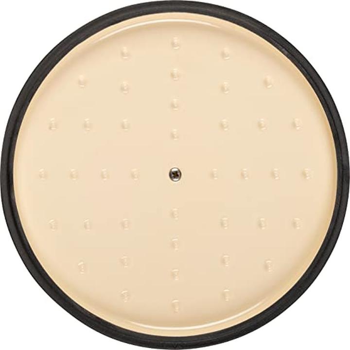 Produktbild Ballarini Cocotte BELLAMONTE 24 cm rund 4,0 Liter Bräter aus Gusseisen schwarz (24 cm, Bräter + Schmortopf, Gusseisen)