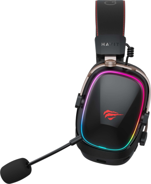 Produktbild Havit H2039BG Kopfhörer & Headset Kabelgebunden Kopfband Gaming (Kabellos, Kabelgebunden)