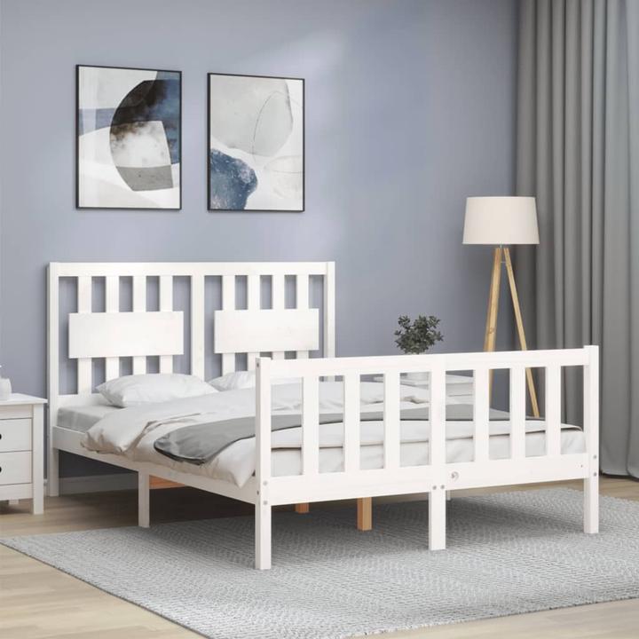 Produktbild vidaXL Bettrahmen (140 x 190 cm)