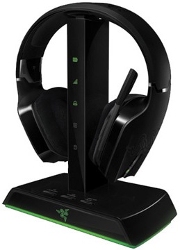 Actual product image Razer Chimaera 5.1, wireless gaming headset, black