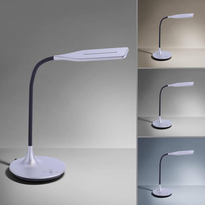 Actual product image Just Light LED table lamp 13061-21 silver, 5 W, 600 lm, CCT (600 lm)