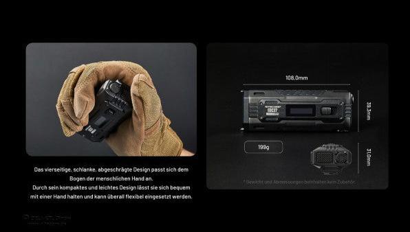 Productafbeelding Nitecore EDC37 (10.80 cm, 8000 lm)