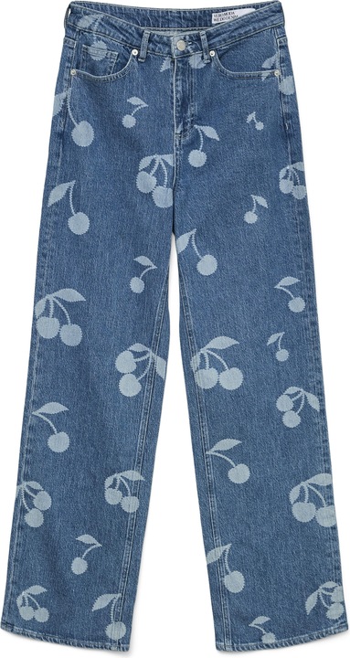 Produktbild Vero Moda VMTESSA Hohe Taille Weiter Beinschnitt Jeans Weit geschnitten (W28/L32)